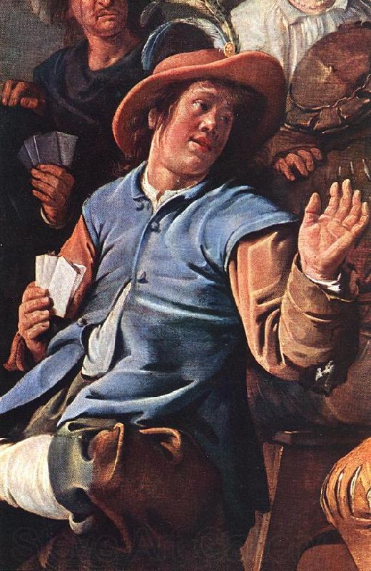 MOLENAER, Jan Miense The Denying of Peter (detail) ag Spain oil painting art